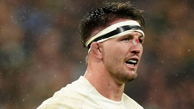 England flanker Tom Curry has been ruled out of the 2024 Six Nations due to a hip injury 