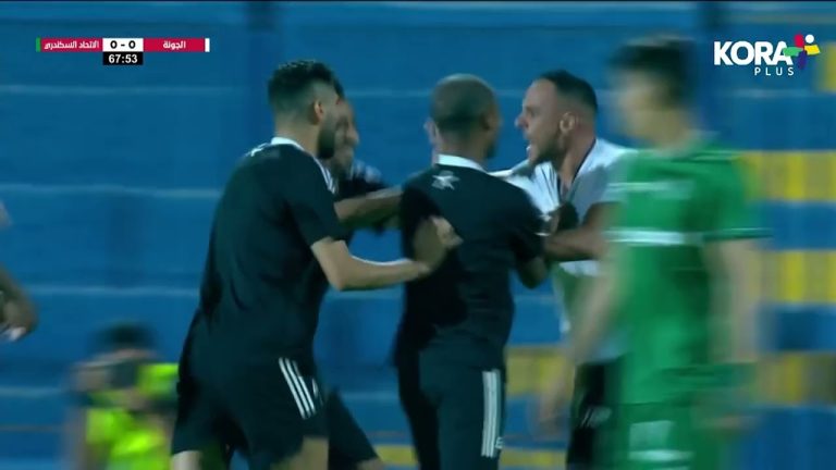 هدف عالمي "دبل كيك" من خالد قمر لاعب الجونة في شباك الاتحاد السكندري | الدوري المصري 2022/2021
