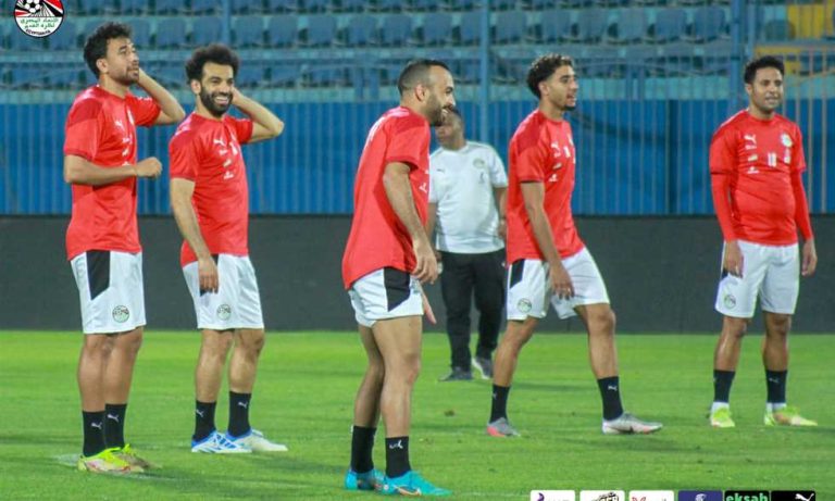 مران المنتخب – مشاركة صلاح.. وتدريبات بدنية