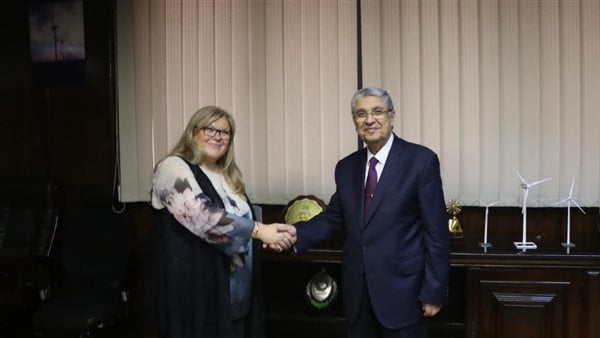 وزير الكهرباء يبحث مع سفيرة سلوفانيا تعزيز التعاون في مجال الهيدروجين الأخضر