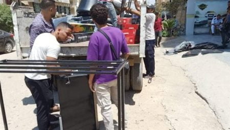 الجيزة: غلق وتشميع مقاهٍ وكافيهات مخالفة بحدائق الأهرام | صور