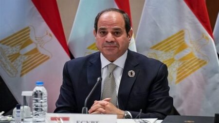 السيسي يبحث مع رئيس البنك الأوروبي تمويل المشروعات المصرية