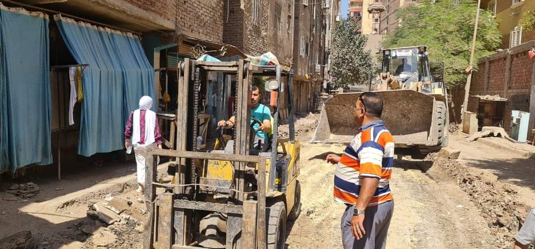 حي شمال الجيزة يستجيب للمواطنين بإزالة ١٥٠ حاجزا حديديا لانتظار المركبات 1 حي شمال الجيزة يستجيب للمواطنين بإزالة ١٥٠ حاجزا حديديا لانتظار المركبات