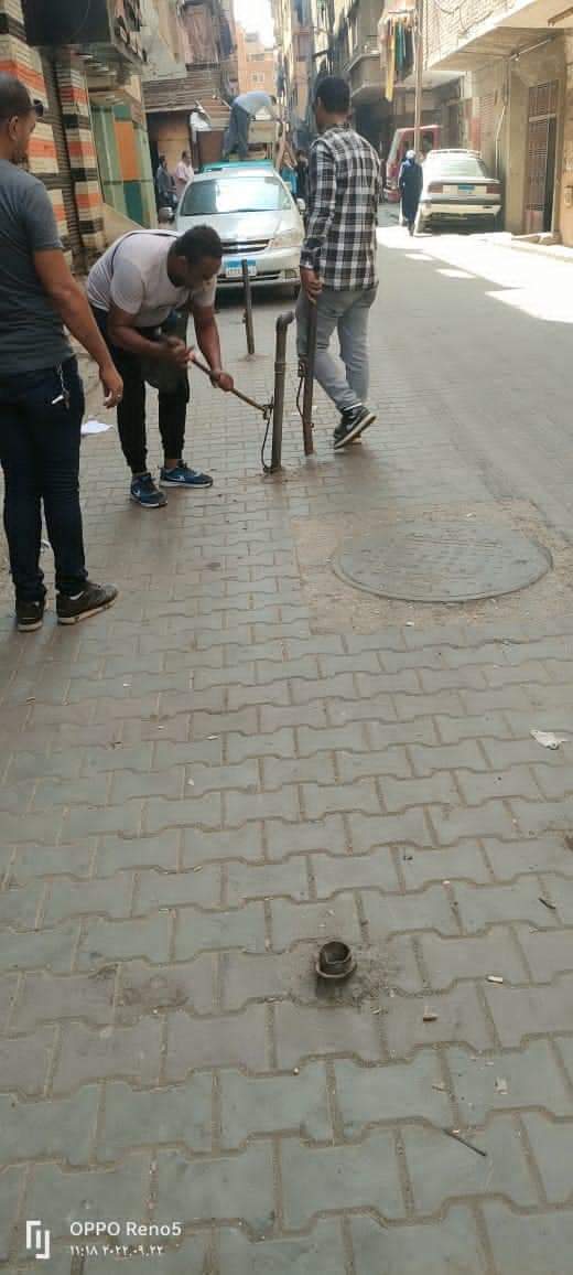 حي شمال الجيزة يستجيب للمواطنين بإزالة ١٥٠ حاجزا حديديا لانتظار المركبات 2 حي شمال الجيزة يستجيب للمواطنين بإزالة ١٥٠ حاجزا حديديا لانتظار المركبات