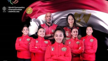 منتخب الجمباز المصري يعلن التحدي على طريقة محمد صلاح من ليفربول