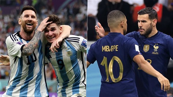 موعد مباراة الأرجنتين وفرنسا في نهائي كأس العالم قطر 2022