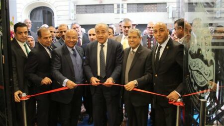 وزير التموين يفتتح مكتب السجل التجاري النموذجي بغرفة التجارية بالقاهرة