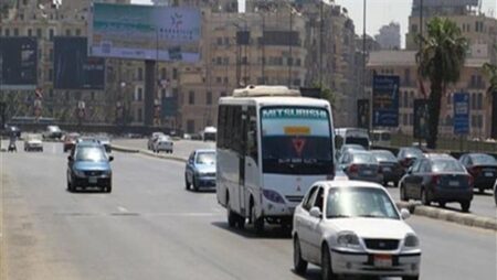 المرور: كثافات بسيطة في بداية طريق صلاح سالم (فيديو)