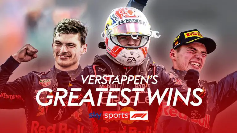 As Max Verstappen reaches his 50th career win, take a look back at the Red Bull driver's top five greatest race wins.