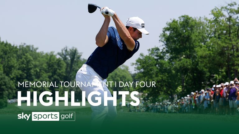 Highlights from day four of the Memorial Tournament in Dublin, Ohio