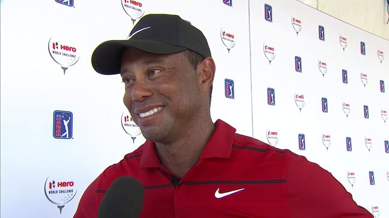 Tiger Woods says he's 'come a long way' following his return from injury and is hoping to play one tournament a month in 2024