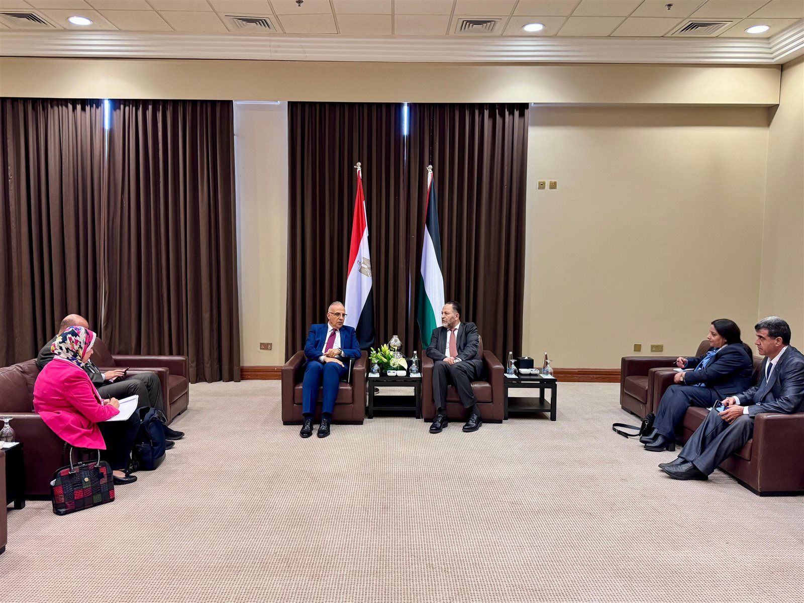 الري: دعم مصر الكامل للقضايا الفلسطينية المعنية بالمياه في الفعاليات الدولية 1 الري: دعم مصر الكامل للقضايا الفلسطينية المعنية بالمياه في الفعاليات الدولية