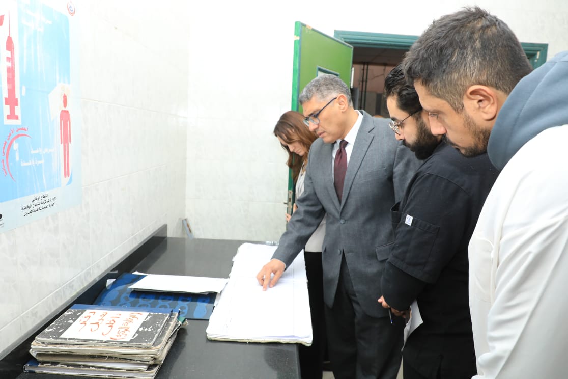 محافظ الجيزة يتفقد مستشفى الوراق المركزي لمتابعة سير العمل