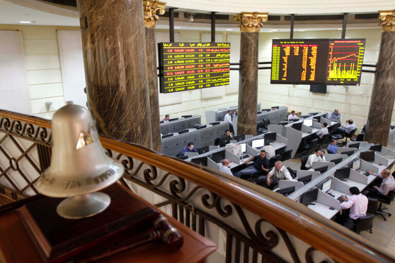 ترتيب أنشط 10 أسهم في البورصة المصرية خلال تعاملات الأسبوع الماضي