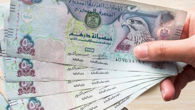 سعر الدرهم الإماراتي أمام الجنيه في ختام تعاملات اليوم الاثنين 2-12-2024