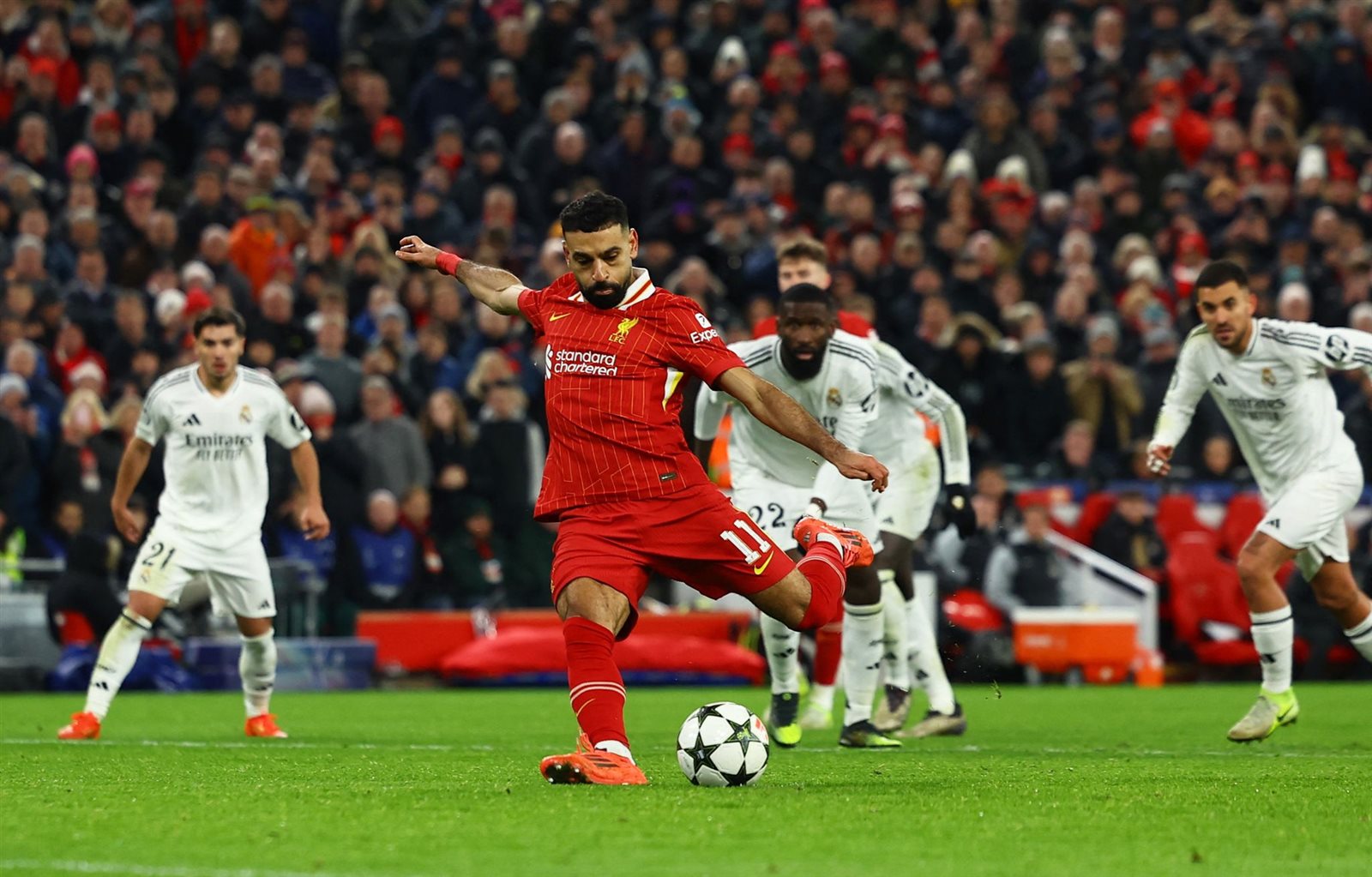 ليفربول يكسر عقدة ريال مدريد ويحقق فوزًا ثمينًا في دوري الأبطال 1 ليفربول يكسر عقدة ريال مدريد ويحقق فوزًا ثمينًا في دوري الأبطال