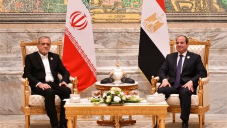 أزمات غزة وسوريا ولبنان تتصدر القمة المصرية الإيرانية بالقاهرة