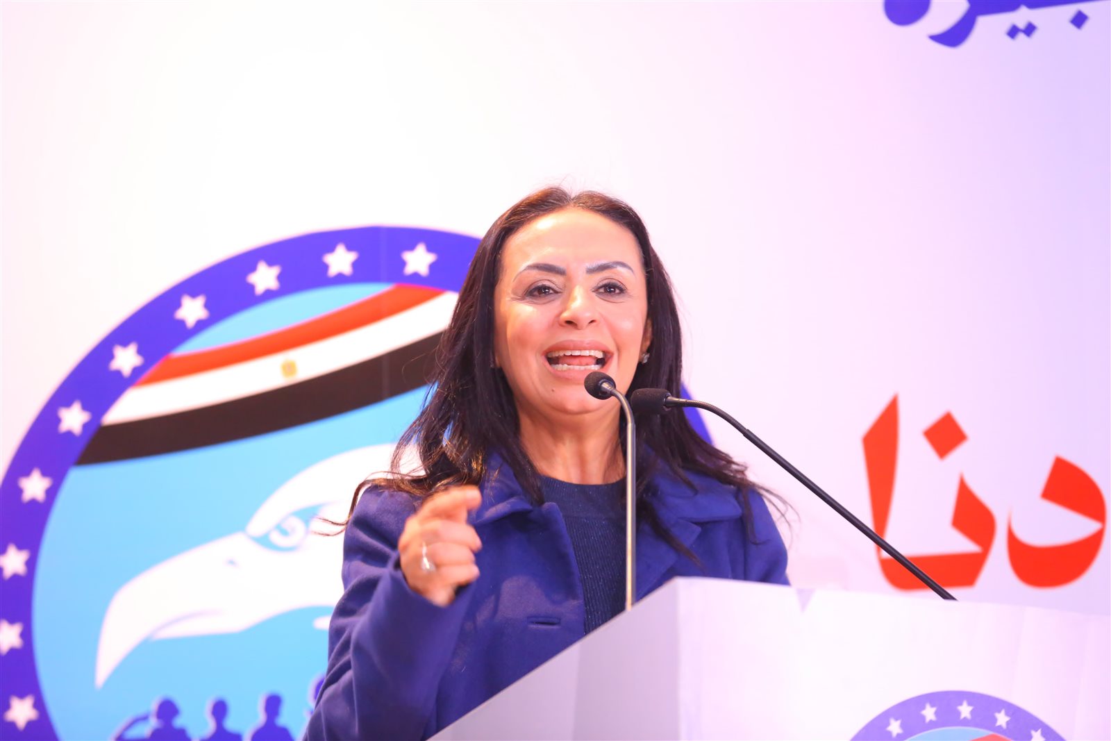 وزيرة التضامن تشهد احتفالية حزب مستقبل وطن لتجهيز 1000 عروسة 5 وزيرة التضامن تشهد احتفالية حزب مستقبل وطن لتجهيز 1000 عروسة