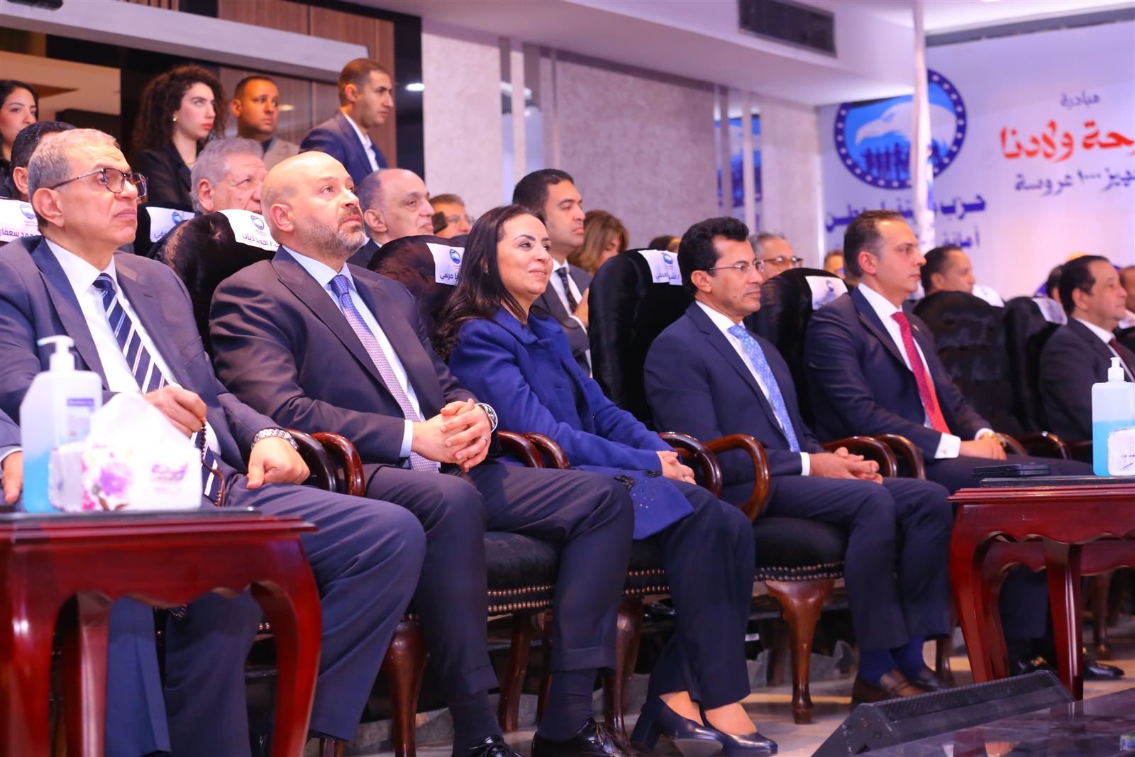 وزيرة التضامن تشهد احتفالية حزب مستقبل وطن لتجهيز 1000 عروسة 3 وزيرة التضامن تشهد احتفالية حزب مستقبل وطن لتجهيز 1000 عروسة