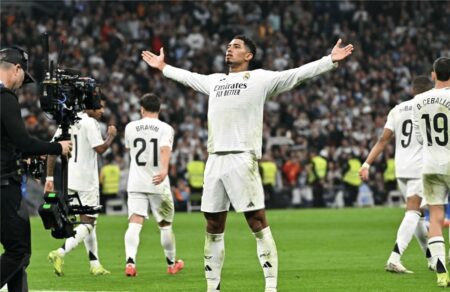 فيديو | بيلينجهام يسجل هدف ريال مدريد الأول أمام خيتافي