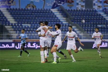 فيديو | زيزو وحسام عبد المجيد يسجلان هدفي الزمالك الثالث والرابع أمام غزل المحلة