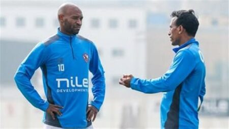 تدريبات تأهيلية لمصابي الزمالك على هامش مران اليوم