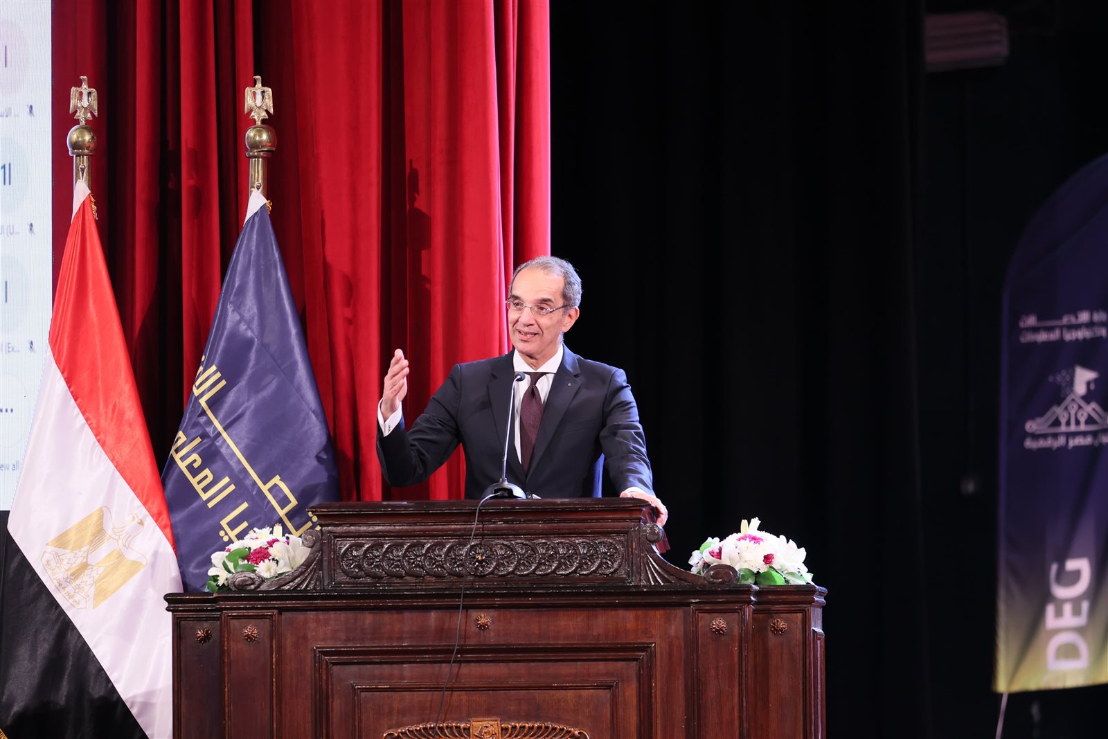 وزير الاتصالات يشهد فعاليات حفل تخريج المتدربين بمبادرة "أجيال مصر الرقمية" خلال 2024