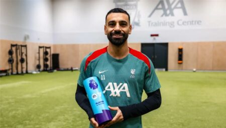 رسميًا | محمد صلاح لاعب شهر نوفمبر في الدوري الإنجليزي.. ويتساوى مع جيرارد ورونالدو