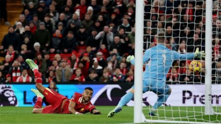 فيديو | أسيست محمد صلاح.. جاكبو يسجل هدف تعادل ليفربول أمام فولهام
