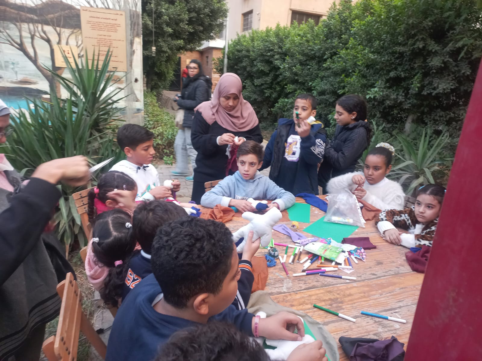 بالصور.. ورشة عمل فنية لأبناء العاملين بحي العجوزة في حديقة الطفل 7 بالصور.. ورشة عمل فنية لأبناء العاملين بحي العجوزة في حديقة الطفل