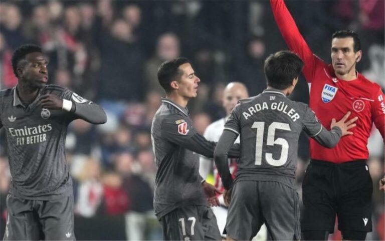 ليجا نيجريرا القذرة.. قناة ريال مدريد تهاجم حكام مباراة رايو فاييكانو في الدوري الإسباني