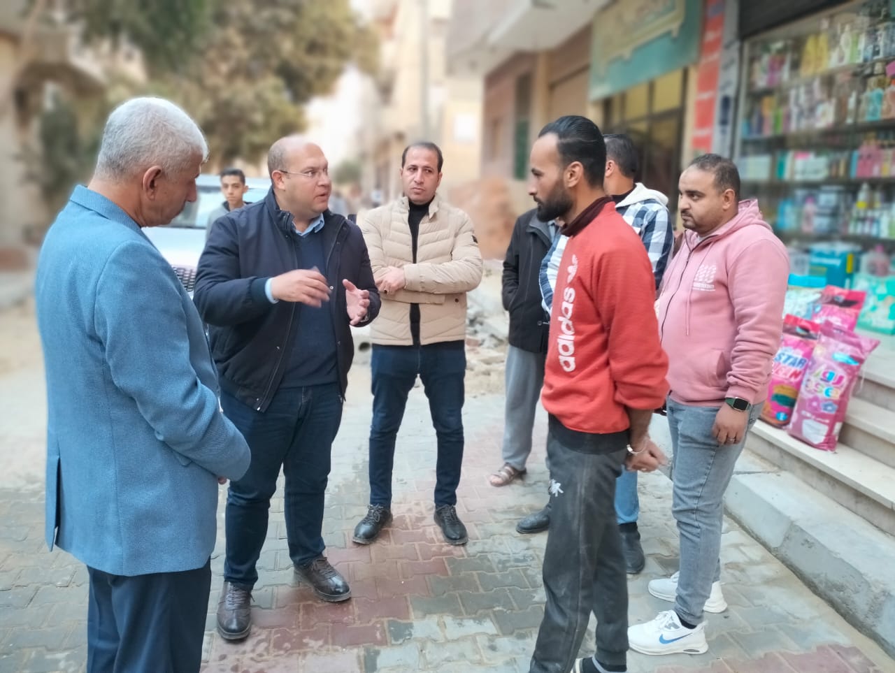 بالصور.. جولة ميدانية لنائب محافظ الجيزة بمركز الصف 2 بالصور.. جولة ميدانية لنائب محافظ الجيزة بمركز الصف