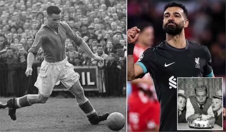 نجل أسطورة ليفربول يحفز محمد صلاح الرائع على معادلة رقم والده