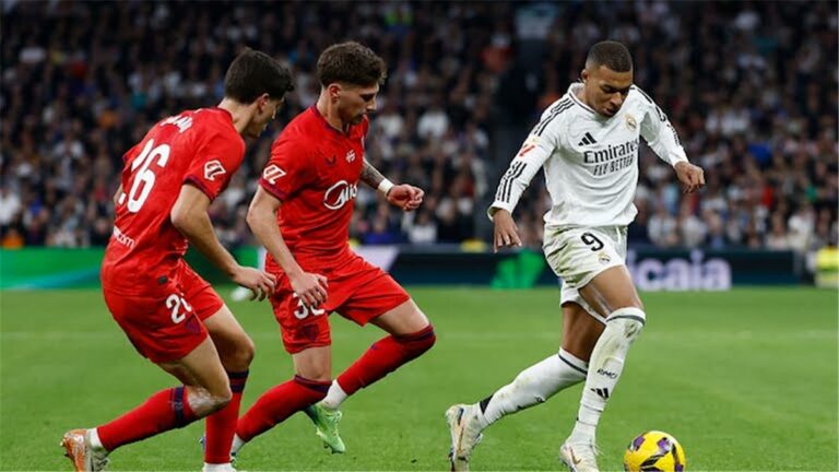 رجل مباراة ريال مدريد وإشبيلية في الدوري الإسباني