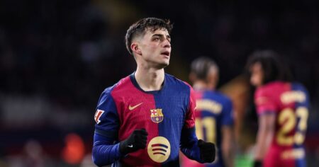رسالة تحفيزية من بيدري لجماهير برشلونة بعد الخسارة ضد أتلتيكو مدريد