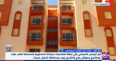 الشعب الديمقراطي: العفو الرئاسى فرصة من الرئيس السيسى لأبناءه للمشاركة فى التنمية المستدامة