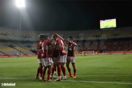 فيديو | يحيى عطية الله يسجل هدف الأهلي الأول أمام المصري