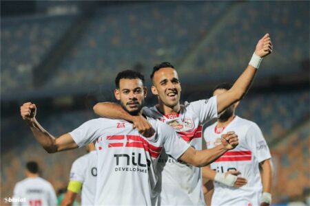 فيديو | الزمالك يتخطى الاتحاد السكندري بثنائية نظيفة ويتصدر الدوري المصري