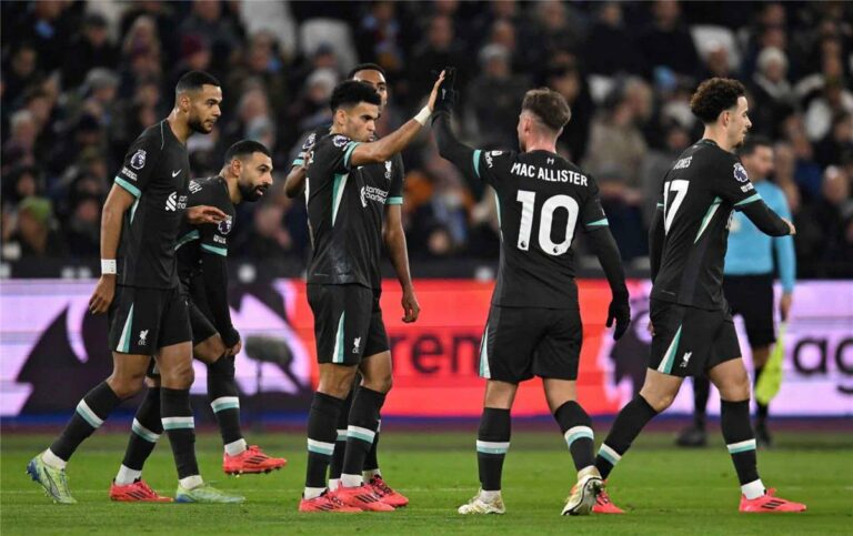 رجل مباراة ليفربول ووست هام يونايتد في الدوري الإنجليزي