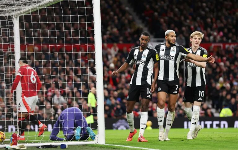 فيديو | قبل مواجهة ليفربول.. مانشستر يونايتد يسقط بثنائية أمام نيوكاسل في الدوري الإنجليزي