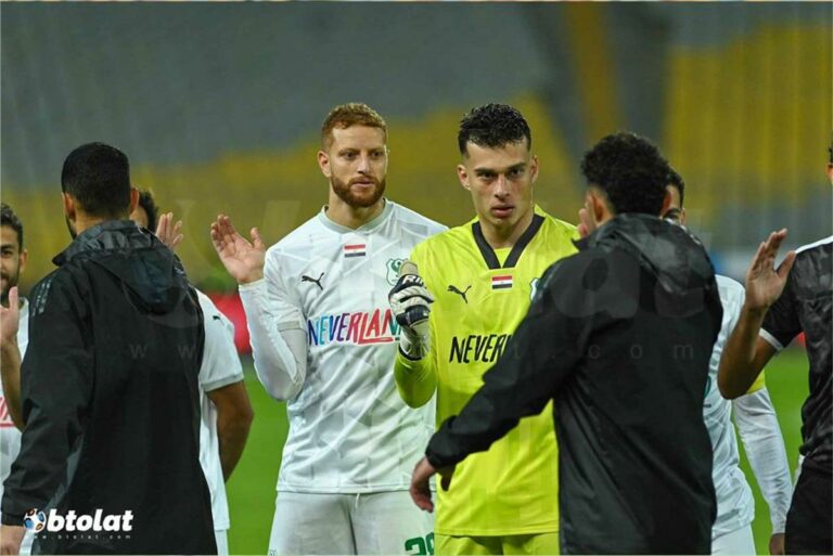 حارس المصري: تصديت لركلة جزاء لاعب سيراميكا رغم عدم توقعي لها