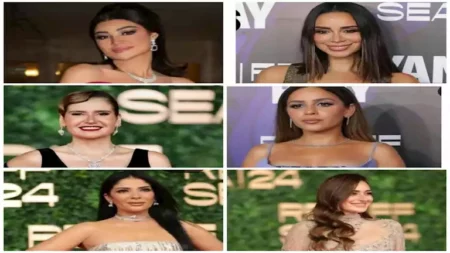 أروي جودة بفستان ملكي.. 16 صورة لفساتين بقصة الأميرات في مهرجان البحر الأحمر