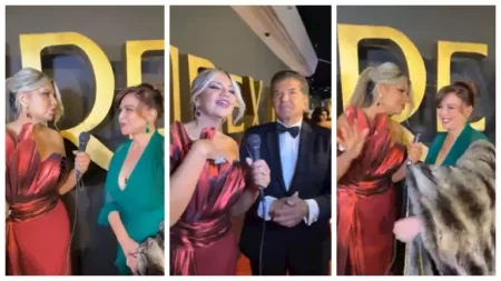 إلهام شاهين تتألق على ريد كاربت حفل توزيع جوائز "موركس دور" 2024