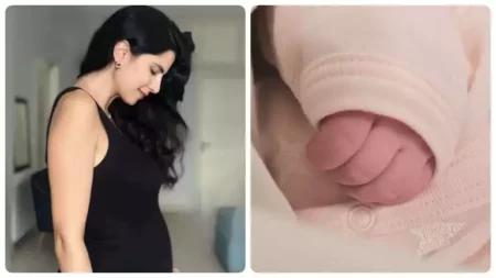 كارمن بصيبص ترزق بطفلتها الأولى وتطلق عليها هذا الاسم