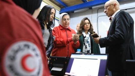 وزيرة التنمية المحلية من سيناء: لن ندخر جهدًا في تقديم الدعم والمساعدة للأشقاء في فلسطين