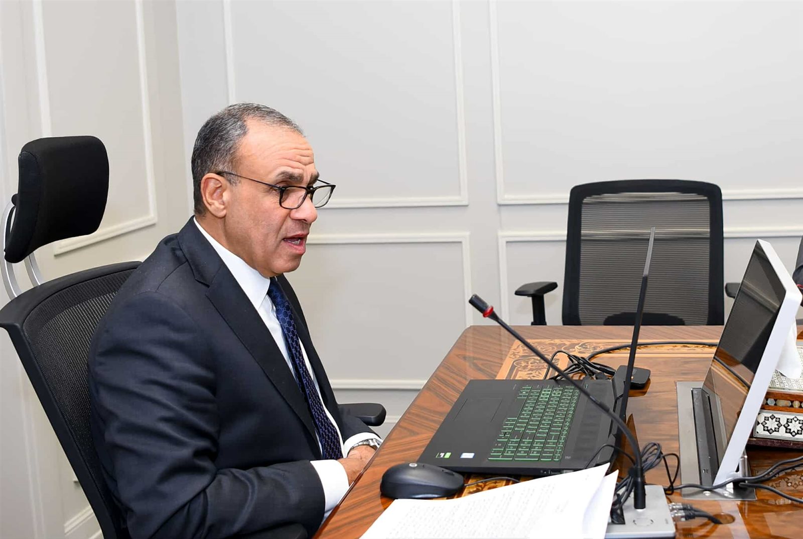 وزير الخارجية يجتمع مع وكيل سكرتير عام الأمم المتحدة للشئون الإنسانية 2 وزير الخارجية يجتمع مع وكيل سكرتير عام الأمم المتحدة للشئون الإنسانية