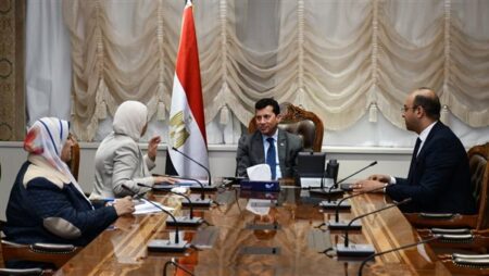 أشرف صبحي يطلق أولى فعاليات أجندة أندية مراكز الشباب "MARAKIZ AGENDA"