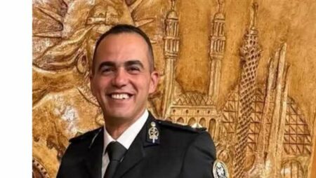 ننشر صورة شهيد حادث أكاديمية الشرطة المقدم محمد عماد أبو رواس