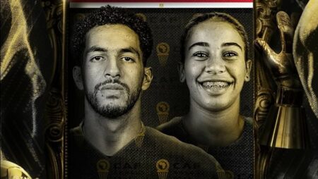حبيبة صبري وشوبير .. الكاف يشيد بحراس المرمى المصريين