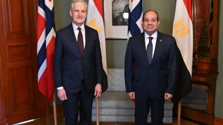 نشاط الرئيس السيسي اليوم في النرويج.. صور